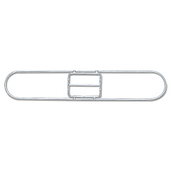 Boardwalk Clip-On Dust Mop Frame, 24w x 3.25d (BWK1224)
