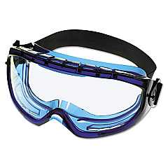 KleenGuard V80 Monogoggle XTR, Blue Frame, Clear Lens (KCC18624)