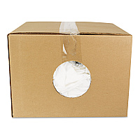 HOSPECO New Bleached White T-Shirt Rags, 25 Pounds/Bag (HOS45525)