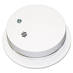 Kidde Battery-Operated Smoke Alarm Unit, 9V, 3.88" Diameter (KID0914E)