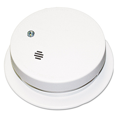 Kidde Battery-Operated Smoke Alarm Unit, 9V, 3.88" Diameter (KID0914E)