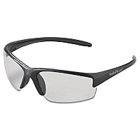 KleenGuard Equalizer Safety Glasses, Gunmetal Frame, Clear Anti-Fog Lens (KCC21296)