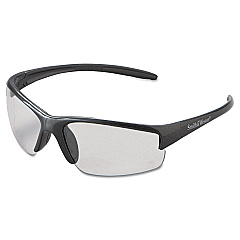 KleenGuard Equalizer Safety Glasses, Gunmetal Frame, Clear Anti-Fog Lens (KCC21296)