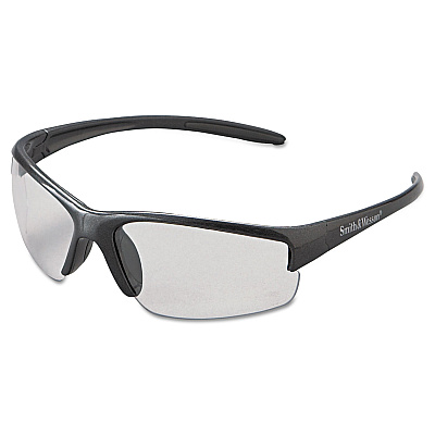 KleenGuard Equalizer Safety Glasses, Gunmetal Frame, Clear Anti-Fog Lens (KCC21296)