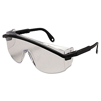 Honeywell Uvex Astrospec 3000 Safety Spectacles, Black Frame (S135)