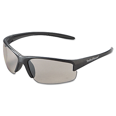 Smith & Wesson Equalizer Safety Eyewear, Gunmetal Frame, Indoor/Outdoor Lens (SMW21298)
