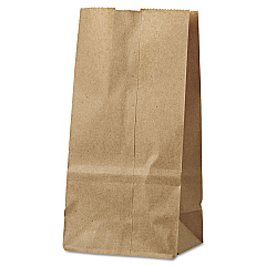 General Grocery Paper Bags, #2 Size, 4.31" x 2.44" x 7.88", Natural, 500/Bundle (BAGGK2500)