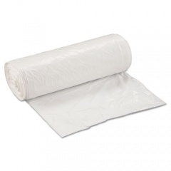 Inteplast Group Low-Density Commercial Can Liners, 30 gal, 0.8 mil, 30" x 36", White, 25 Bags/Roll, 8 Rolls/Carton (SL3036XHW)