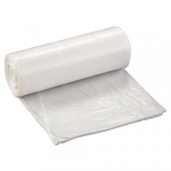 Inteplast Group Low-Density Commercial Can Liners, 10 gal, 0.35 mil, 24" x 24", Clear, 50 Bags/Roll, 20 Rolls/Carton (SL2424LTN)