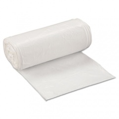 Inteplast Group Low-Density Commercial Can Liners, 16 gal, 0.5 mil, 24" x 32", White, 50 Bags/Roll, 10 Rolls/Carton (SL2432XHW)