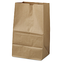 General Grocery Paper Bags, #20 Squat Size, 8.25" x 5.94" x 13.38", Natural, 500/Bundle (BAGGK20S500)