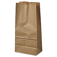 General Grocery Paper Bags, #16 Size, 7.75" x 4.81" x 16", Natural, 500/Bundle (BAGGK16500)