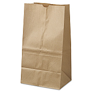 General Grocery Paper Bags, #25 Squat Size, 8.25" x 6.13" x 15.88", Natural, 500/Bundle (BAGGK25S500)