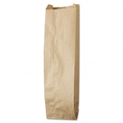 General Liquor-Takeout Quart-Sized Paper Bags, 35 lb Capacity, 4.25" x 2.5" x 16", Kraft, 500 Bags (LQQUART500)