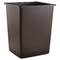 Rubbermaid Commercial Glutton Container, Rectangular, 56 gal, Brown (256BBRO)