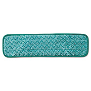 Rubbermaid Commercial Microfiber Dust Pad, 18.5 x 5.5, Green (RCPQ412GRE)