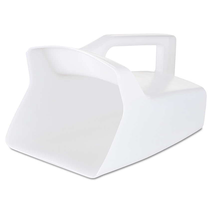 Rubbermaid Commercial Bouncer Bar/Utility Scoop, 64oz, White (RCP2885WHI)