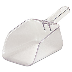 Rubbermaid Commercial Bouncer Bar/Utility Scoop, 32oz, Clear (RCP2884CLE)