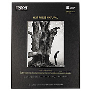 Epson Hot Press Natural Fine Art Paper, 17 mil, 17 x 22, Smooth Matte Natural, 25/Pack (EPSS042321)
