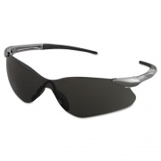 KleenGuard Nemesis VL Safety Glasses, Gunmetal Frame, Smoke Uncoated Lens (25704)