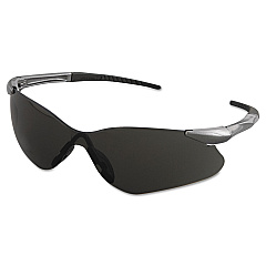 KleenGuard Nemesis VL Safety Glasses, Gunmetal Frame, Smoke Uncoated Lens (KCC25704)