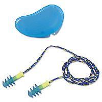 Howard Leight by Honeywell FUS30 HP Fusion Multiple-Use Earplugs, Reg, 27NRR, Corded, BE/WE, 100 Pairs