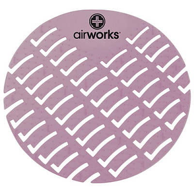 Airworks Urinal Screen, Purple, Vineyard, 10/bx, Box Of 10 (AWUS234-BX)