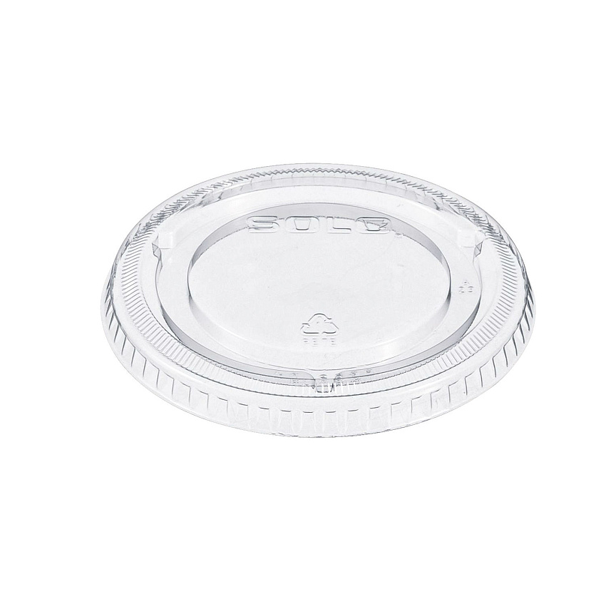 Solo Non-Vented Cup Lids, Fits 9 Oz To 22 Oz Cups, Clear, 1,000/carton (DCC662TP)