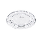 Solo Straw-Slot Cold Cup Lids, Fits 9 oz to 20 oz Cups, Clear, 100/Pack (DCC662TSPK)