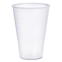 Dart High-Impact Polystyrene Cold Cups, 14 oz, Translucent, 50 Cups/Sleeve. 20 Sleeves/Carton (DCCY14)