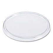 Solo Non-Vented Cup Lids. Fits 10 oz to 14 oz Foam Cups, 6 oz to 8 oz Food Containers, 6 oz Bowls; Clear, 1,000/Carton (DCC12CLR)