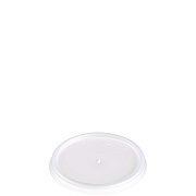 Dart Plastic Lids, Fits 4 oz Cups, Vented, Translucent, 100/Pack, 10 Packs/Carton (DCC4JL)