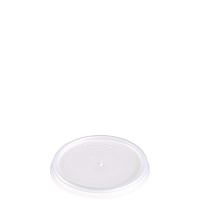 Dart Plastic Lids, Fits 4 oz Cups, Vented, Translucent, 100/Pack, 10 Packs/Carton (DCC4JL)