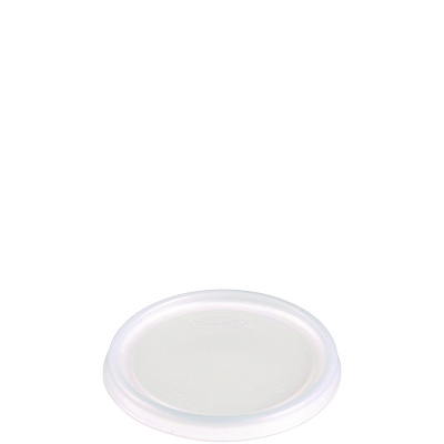 Solo Non-Vented Cup Lids, Fits 6 oz Cups, 2, 3.5, 4 oz Food Containers, Translucent, 1,000/Carton (DCC6JLNV)