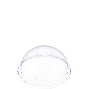 Solo Dome-Top Cold Cup Lids, Fits 16 oz, Clear, 1,000/Carton (DCCDLR662)