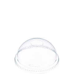 Solo Dome-Top Cold Cup Lids, Fits 16 oz, Clear, 1,000/Carton (DCCDLR662)