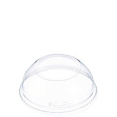 Dart Open-Top Dome Lid, Fits 16 oz to 24 oz Plastic Cups, Clear, 1.9" Dia Hole, 1,000/Carton (DCCDLW626)