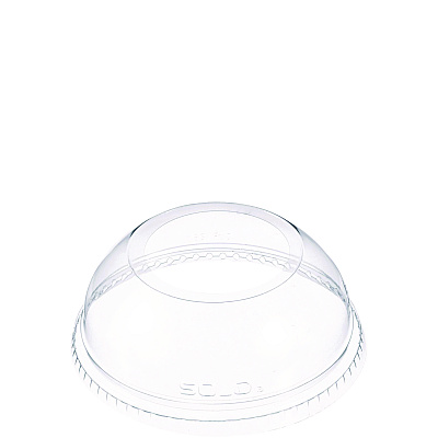 Dart Open-Top Dome Lid, Fits 16 oz to 24 oz Plastic Cups, Clear, 1.9" Dia Hole, 1,000/Carton (DCCDLW626)
