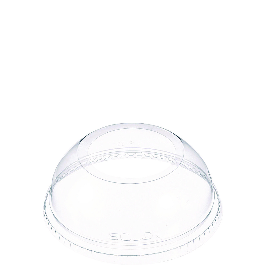 Dart Open-Top Dome Lid, Fits 16 oz to 24 oz Plastic Cups, Clear, 1.9" Dia Hole, 1,000/Carton (DCCDLW626)