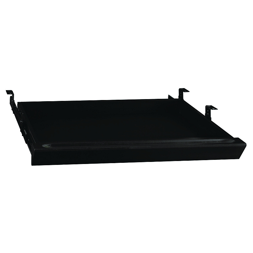 Bush Universal Pencil Drawer Accessory, Metal/Wood, 26.38w x 15.88d x 2.75h, Black (BSHAC99850)