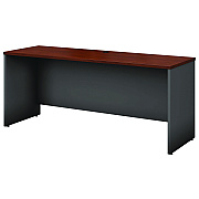 Bush Series C Collection 72W Credenza Shell, 71.13w x 23.38d x 29.88h, Hansen Cherry (BSHWC24426)