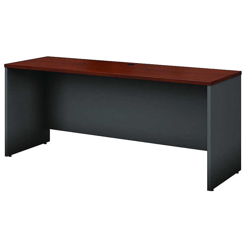 Bush Series C Collection 72W Credenza Shell, 71.13w x 23.38d x 29.88h, Hansen Cherry (BSHWC24426)