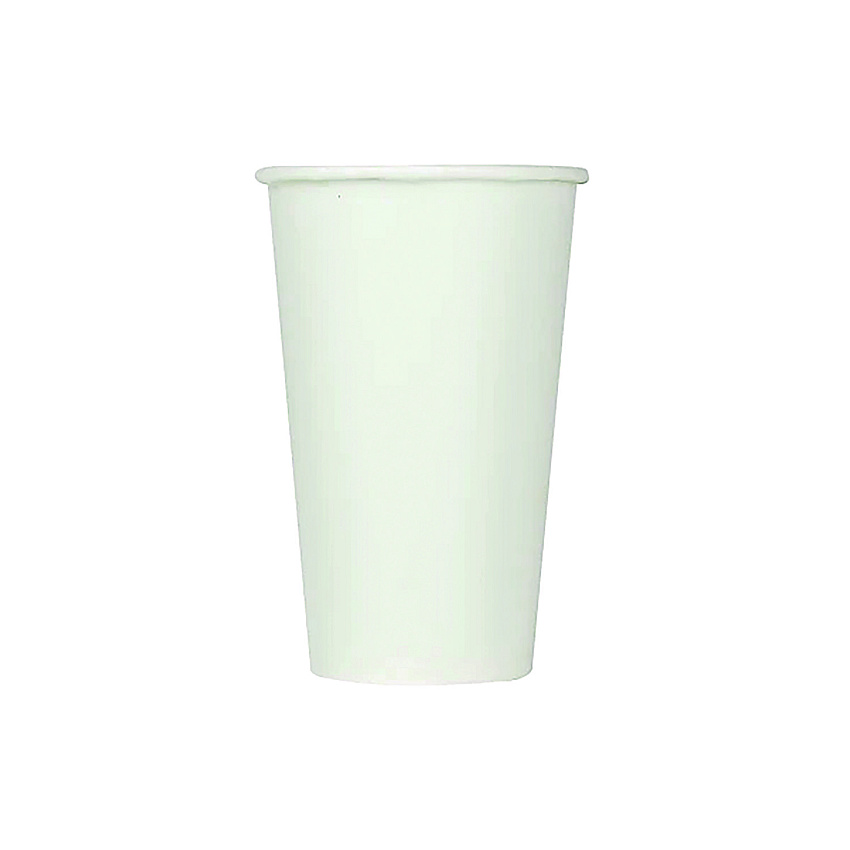Karat Double Poly Paper Cold Cups, 16 oz, White, 1,000/Carton (KRTCKCP16W)
