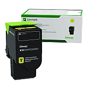 Lexmark 78C1XY0 Return Program Extra High-Yield Toner, 5,000 Page-Yield, Yellow