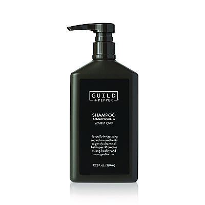 Guild+Pepper Shampoo, Warm Oak Scent, 12.2 oz, 12/Carton (GIS100302)