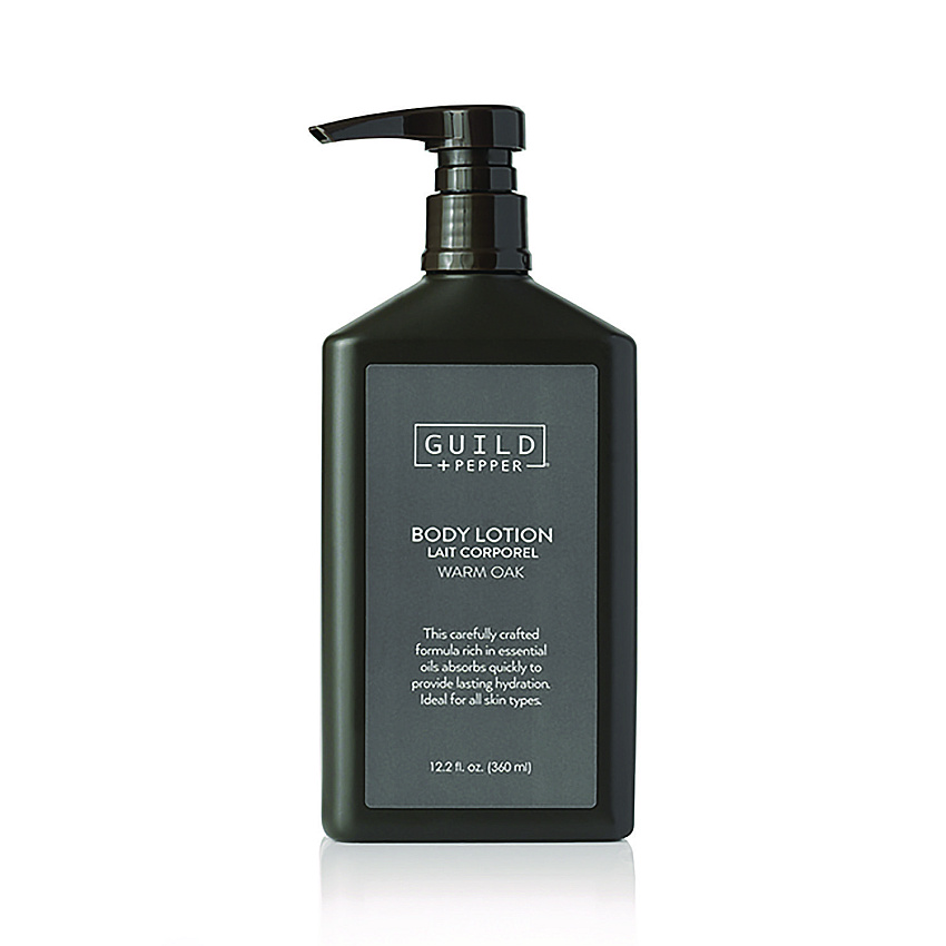 Guild+Pepper Lotion, Warm Oak, 12.2 oz Bottle, 12/Carton (GIS100305)