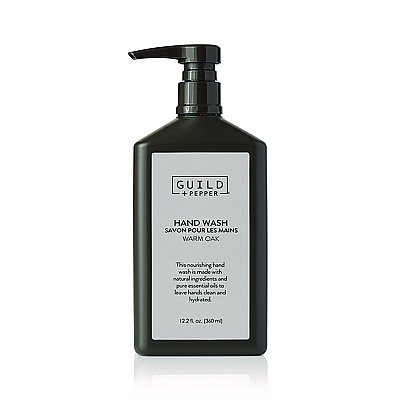Guild+Pepper Hand Wash, Warm Oak Scent, 12.2 oz, 12/Carton (GIS100306)