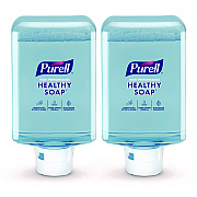 PURELL HEALTHY SOAP with CLEAN RELEASE Technology Refill, For ES10 Dispensers, Mandarin Grapefruit Scent, 1,200 mL, 2/Carton (837102CT)