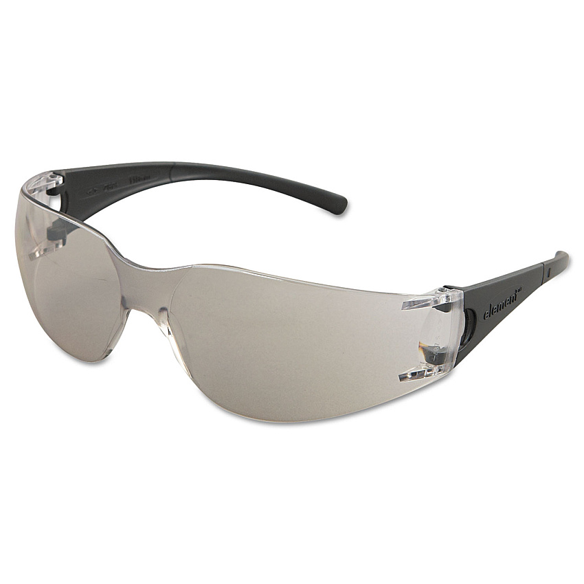 KleenGuard Element Safety Glasses, Black Frame, Indoor/Outdoor Lens (KCC25638)