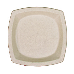 Dart Compostable Fiber Dinnerware, ProPlanet Seal, Plate, 8.25 x 8.25, Tan, 500/Carton (DCC8PSC1PF)